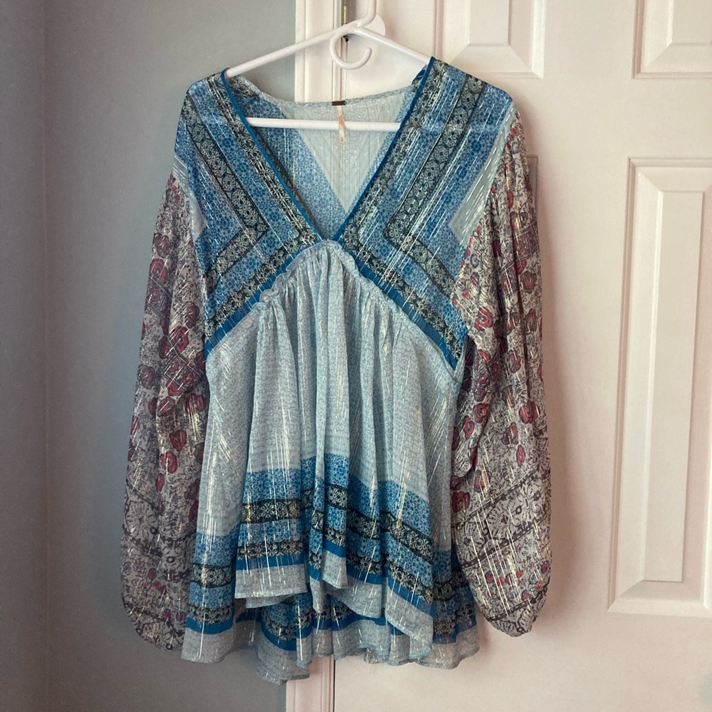 Free People | Small | Metallic Tunic